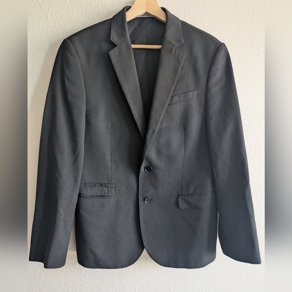 EXPRESS Black Suit Jacket Size 40S